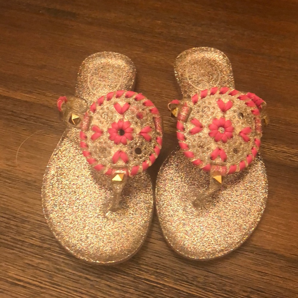 Jack rogers toddler sandals size 10